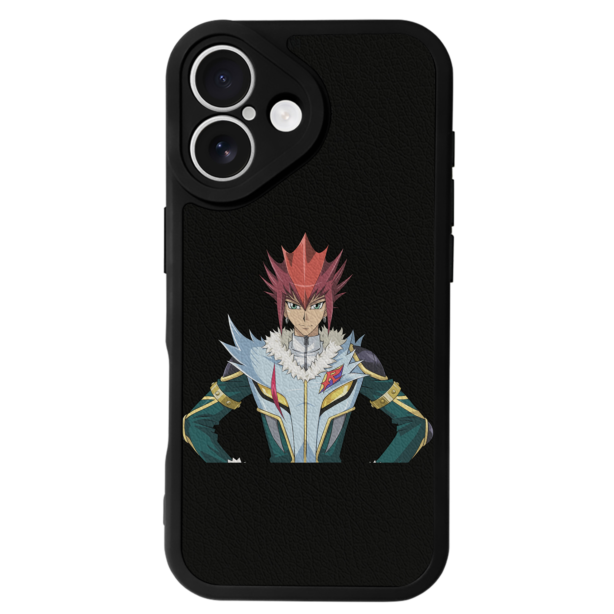 遊☆戯☆王 Yu-Gi-Oh! 【iPhone 16シリーズ対応】シリコンスマホケース（レザー調） 材質：シリコン